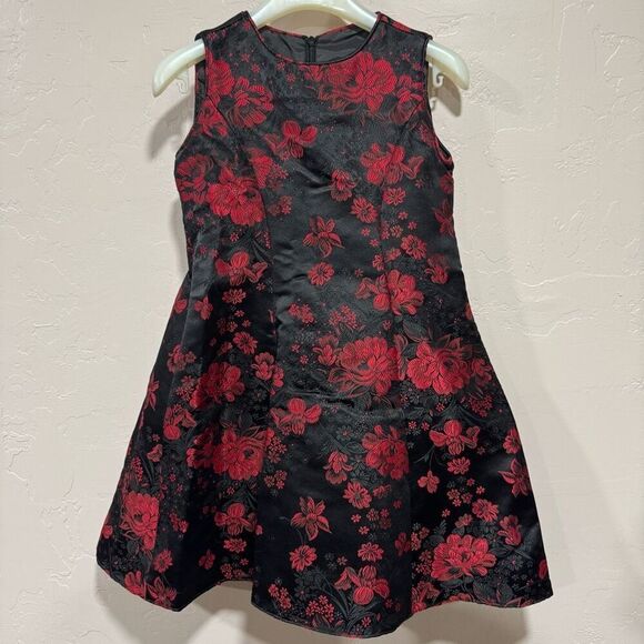 Red and Black Rose Jacket & Dress by Bed of Roses Druh Farrell Canada - Picture 8 of 11